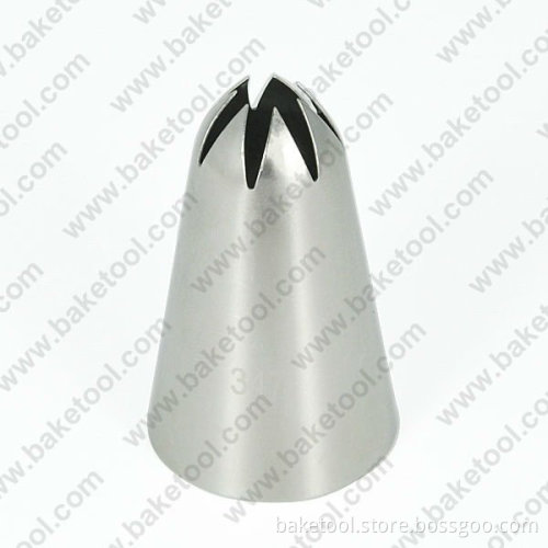 closed star pastry nozzles piping tubes Icing Tip Fondant Sugarcraft